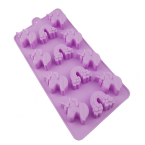 Unicorn Rainbow Silicone Molds for candy and chocolate